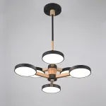 Люстра на штанге TURNA DBL L6 Black