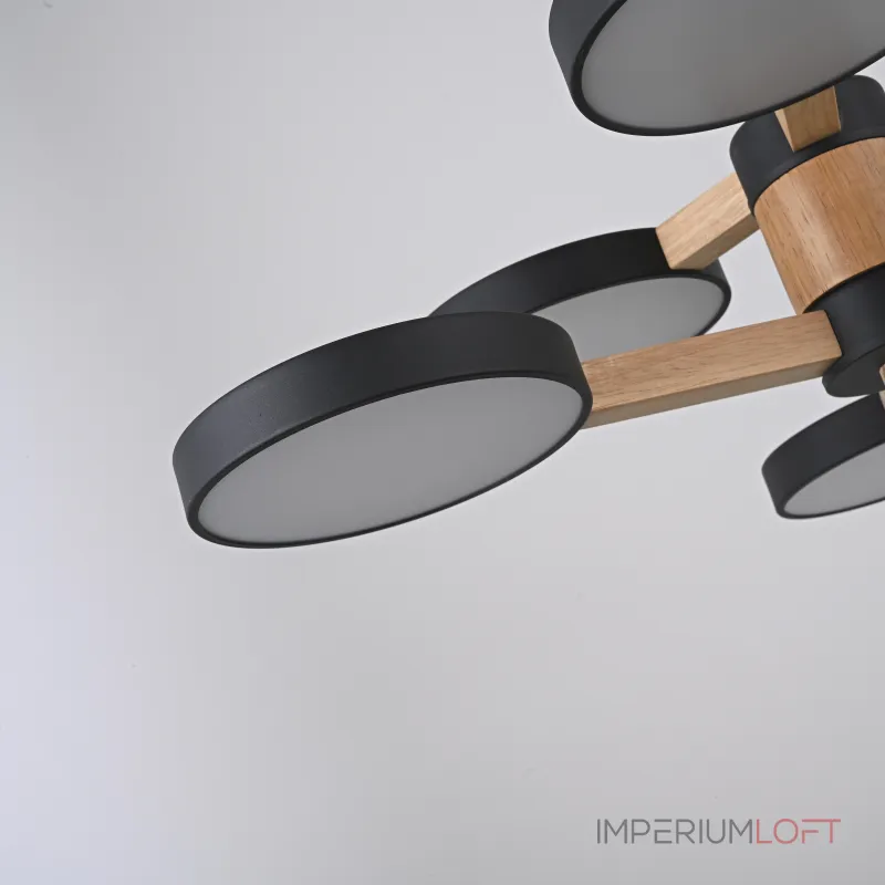 Люстра на штанге TURNA DBL L6 Black Люстра на штанге TURNA DBL L6 Black