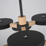 Люстра на штанге TURNA DBL L6 Black