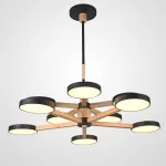 Люстра на штанге TURNA DBL L10 Black