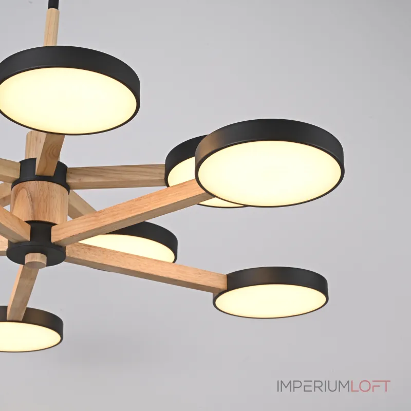 Люстра на штанге TURNA DBL L10 Black