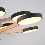 Люстра на штанге TURNA DBL L10 Black