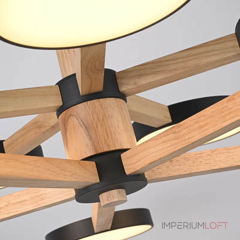 Люстра на штанге TURNA DBL L10 Black