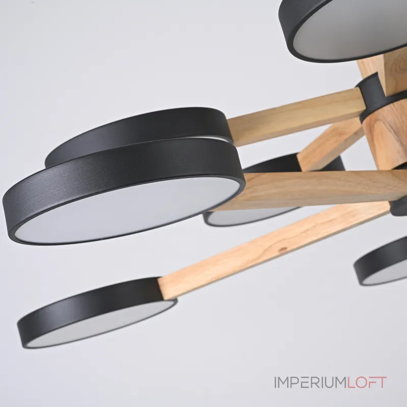 Люстра на штанге TURNA DBL L10 Black