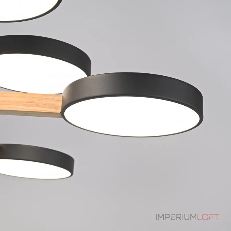 Люстра на штанге TURNA DBL L12 Black