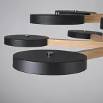 Люстра на штанге TURNA DBL L12 Black