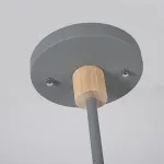 Люстра на штанге TURNA DBL L6 Gray