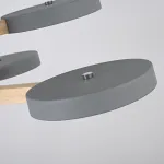 Люстра на штанге TURNA DBL L6 Gray