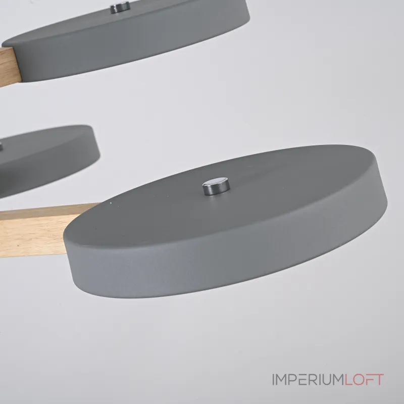 Люстра на штанге TURNA DBL L6 Gray