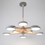 Люстра на штанге TURNA DBL L10 Gray