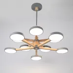 Люстра на штанге TURNA DBL L10 Gray