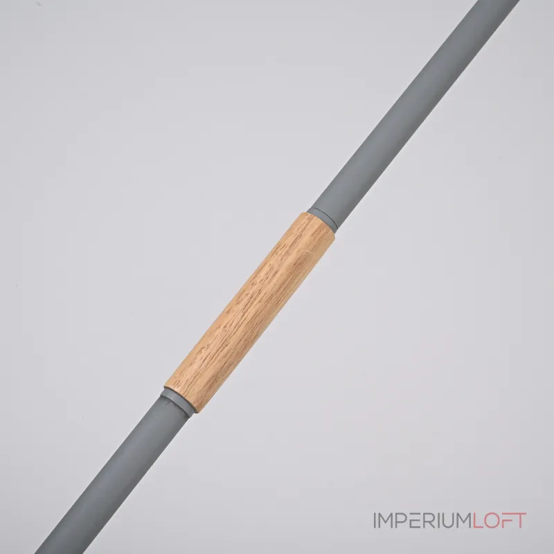 Люстра на штанге TURNA DBL L12 Gray