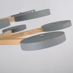 Люстра на штанге TURNA DBL L12 Gray