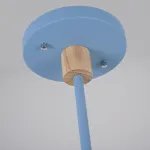 Люстра на штанге TURNA DBL L6 Blue