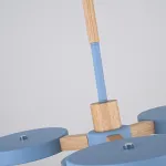 Люстра на штанге TURNA DBL L6 Blue