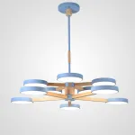 Люстра на штанге TURNA DBL L10 Blue