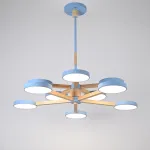 Люстра на штанге TURNA DBL L10 Blue