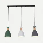 Потолочное линейное крепление из металла CEILING MOUNT 11 BLACK L80 на 3 подвеса от ImperiumLoft