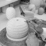 Уникальная настольная лампа ALISA TAB PINK в современном дизайне от ImperiumLoft