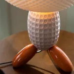 Уникальная настольная лампа ALISA TAB YELLOW в современном дизайне от ImperiumLoft