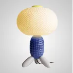 Уникальная настольная лампа ALISA TAB BLUE в современном дизайне от ImperiumLoft