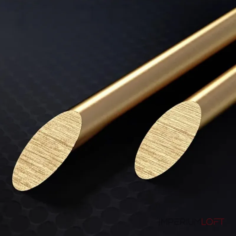 Уникальная настольная лампа ADLAUG TAB BRASS в современном дизайне от ImperiumLoft