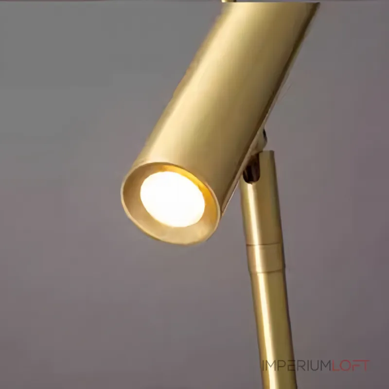 Уникальная настольная лампа ADLAUG TAB BRASS в современном дизайне от ImperiumLoft