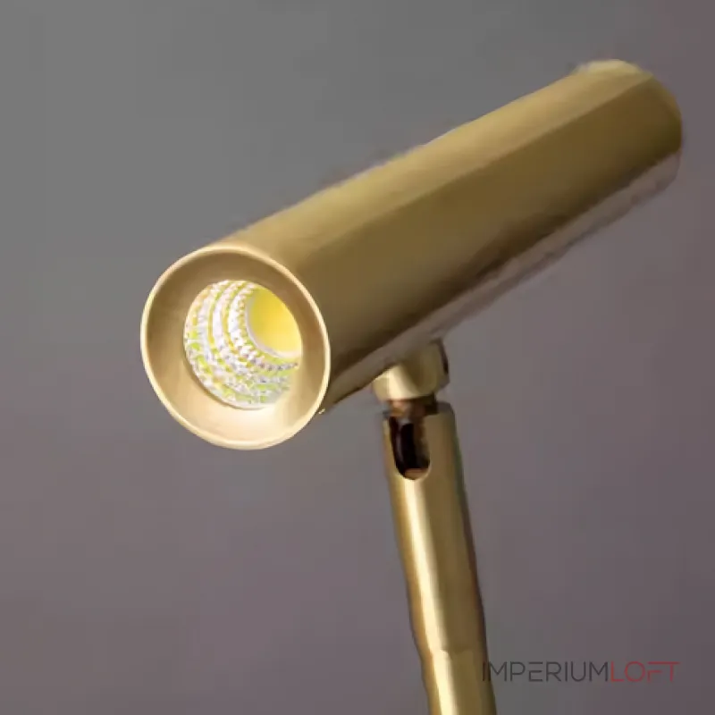 Уникальная настольная лампа ADLAUG TAB BRASS в современном дизайне от ImperiumLoft