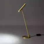 Уникальная настольная лампа ADLAUG TAB BRASS в современном дизайне от ImperiumLoft