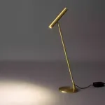 Уникальная настольная лампа ADLAUG TAB BRASS в современном дизайне от ImperiumLoft