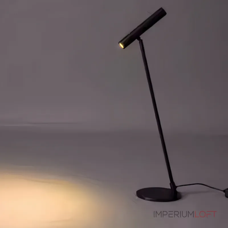 Уникальная настольная лампа ADLAUG TAB BLACK в современном дизайне от ImperiumLoft