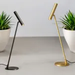 Уникальная настольная лампа ADLAUG TAB BLACK в современном дизайне от ImperiumLoft