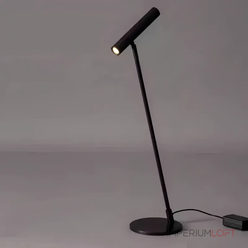Уникальная настольная лампа ADLAUG TAB BLACK в современном дизайне от ImperiumLoft