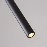 Комбинация подвесных светодиодных светильников c цилиндрическими плафонами ATTA DUO S BRASS 3000 от ImperiumLoft