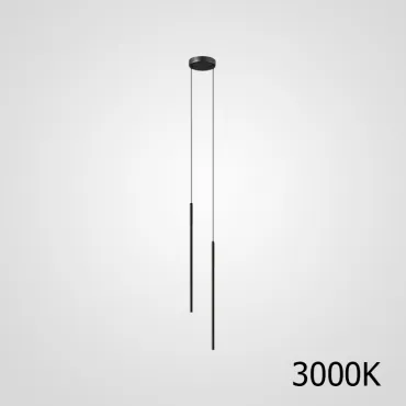 Комбинация светильников ATTA DUO S BLACK 3000