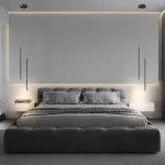 Комбинация подвесных светодиодных светильников c цилиндрическими плафонами ATTA DUO L BLACK 4000 от ImperiumLoft