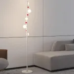 Торшер напольный в виде стилизованного кактуса REIK FL WHITE от ImperiumLoft