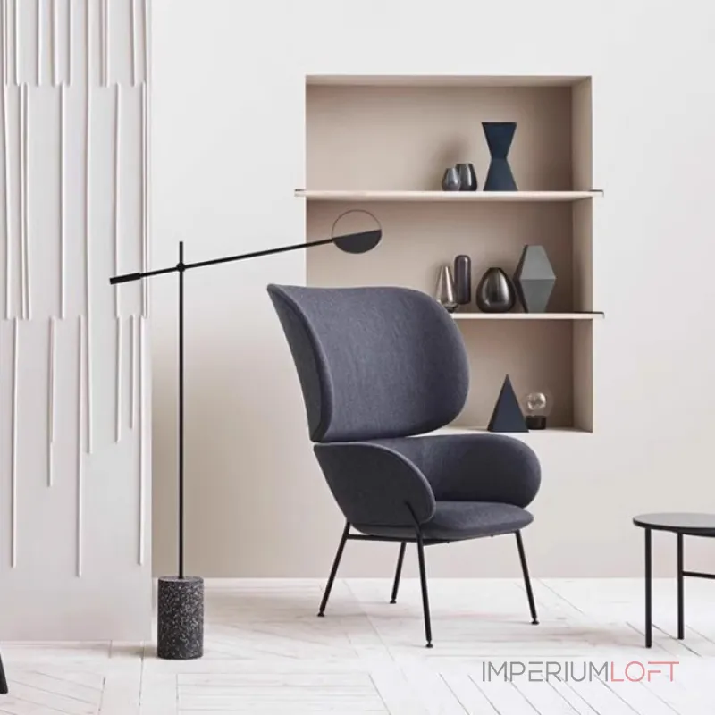 Торшер BOLIA LEAVES Black от ImperiumLoft