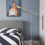 Торшер BOLIA LEAVES Black от ImperiumLoft