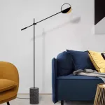 Торшер BOLIA LEAVES Black от ImperiumLoft