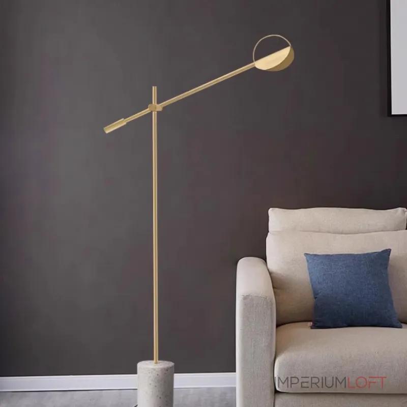 Торшер BOLIA LEAVES Brass от ImperiumLoft