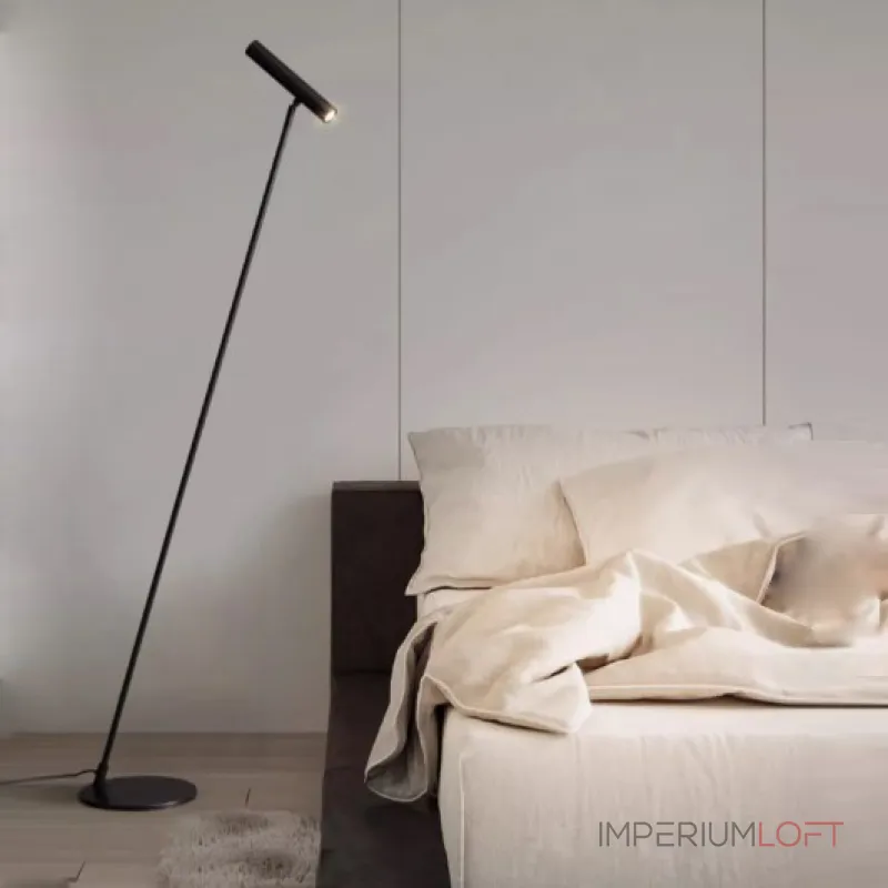 Дизайнерский торшер с цилиндрическим плафоном ADLAUG BRASS в современном дизайне от ImperiumLoft Дизайнерский торшер с цилиндрическим плафоном ADLAUG BRASS в современном дизайне от ImperiumLoft