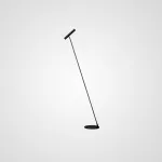 Дизайнерский торшер с цилиндрическим плафоном ADLAUG BLACK в современном дизайне от ImperiumLoft