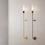 Настенный светильник SENSEI H115 Brass от ImperiumLoft