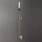 Настенный светильник SENSEI H115 Brass от ImperiumLoft