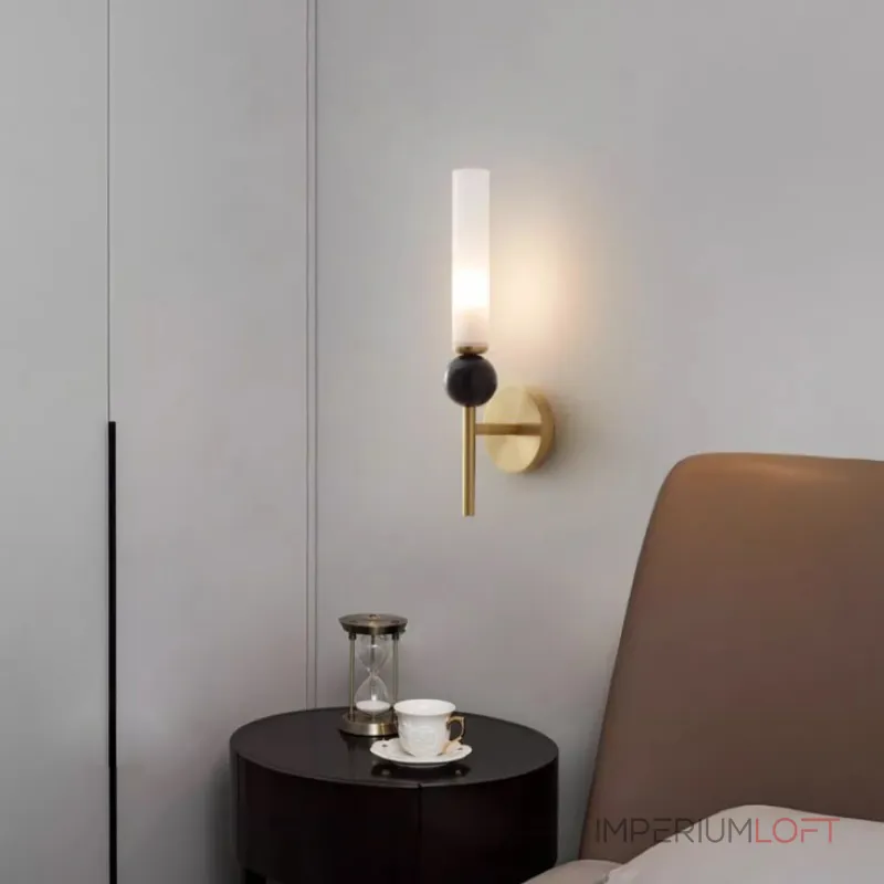 Настенный светильник SENSEI H38.5 Black от ImperiumLoft