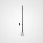 Настенный светильник LINES Ball 72 Black от ImperiumLoft
