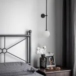 Настенный светильник LINES Ball 72 Black от ImperiumLoft