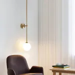 Настенный светильник LINES Ball 72 Black от ImperiumLoft