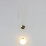 Настенный светильник LINES Ball 72 Gold от ImperiumLoft